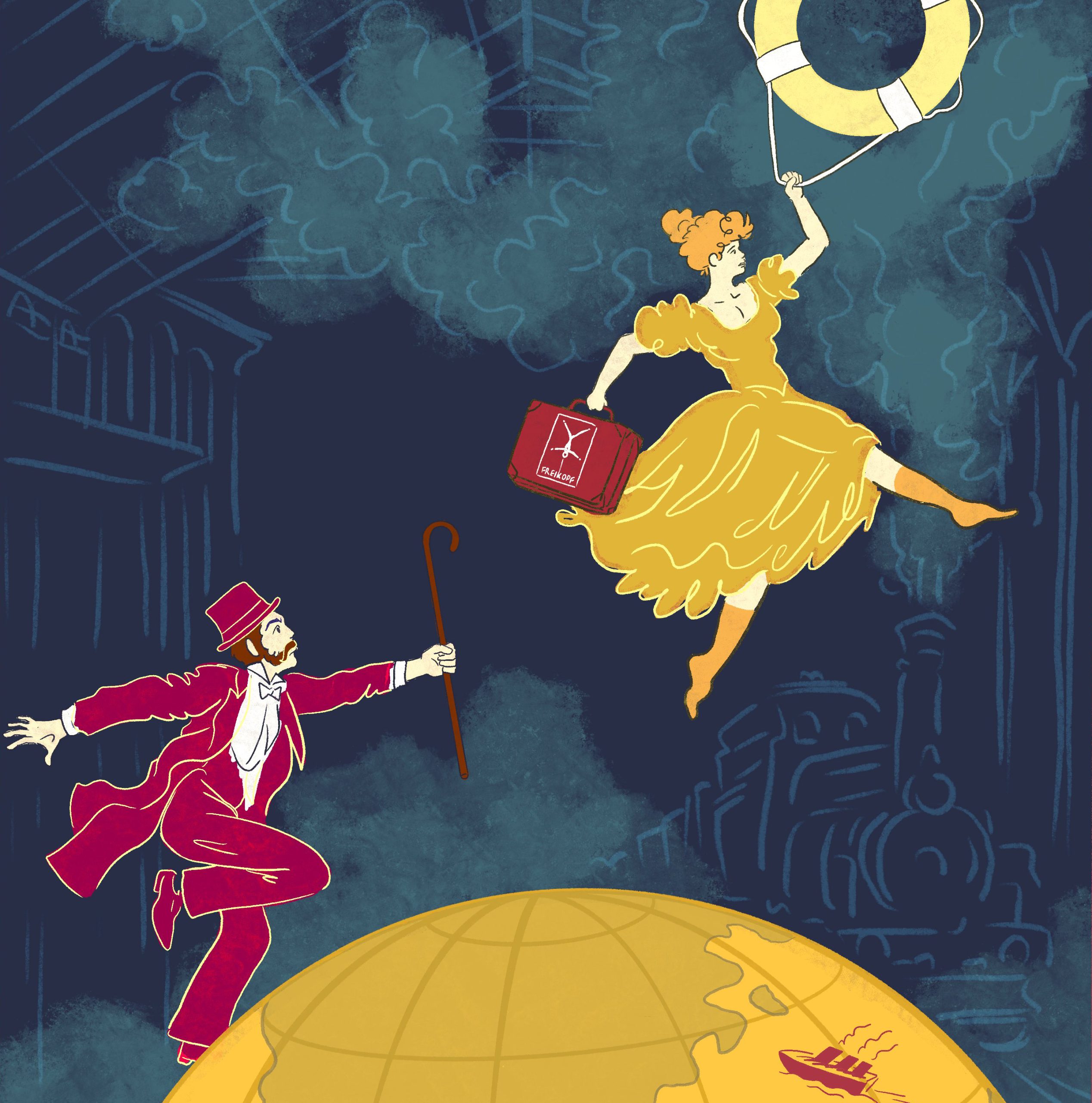 Un pari fou – Le tour du monde de Nellie Bly